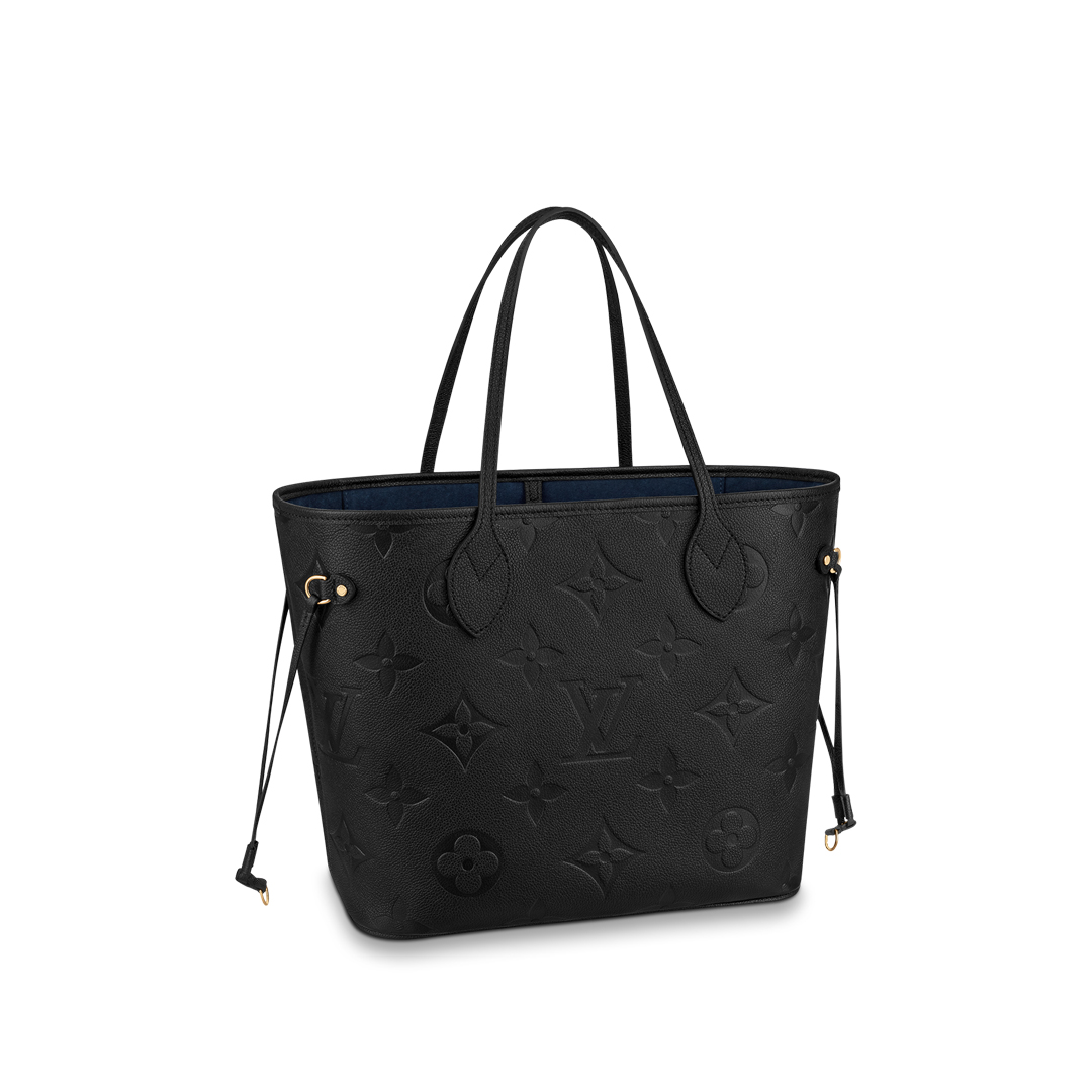 Louis Vuitton NEVERFULL MM Monogram Handbag M45685 Black